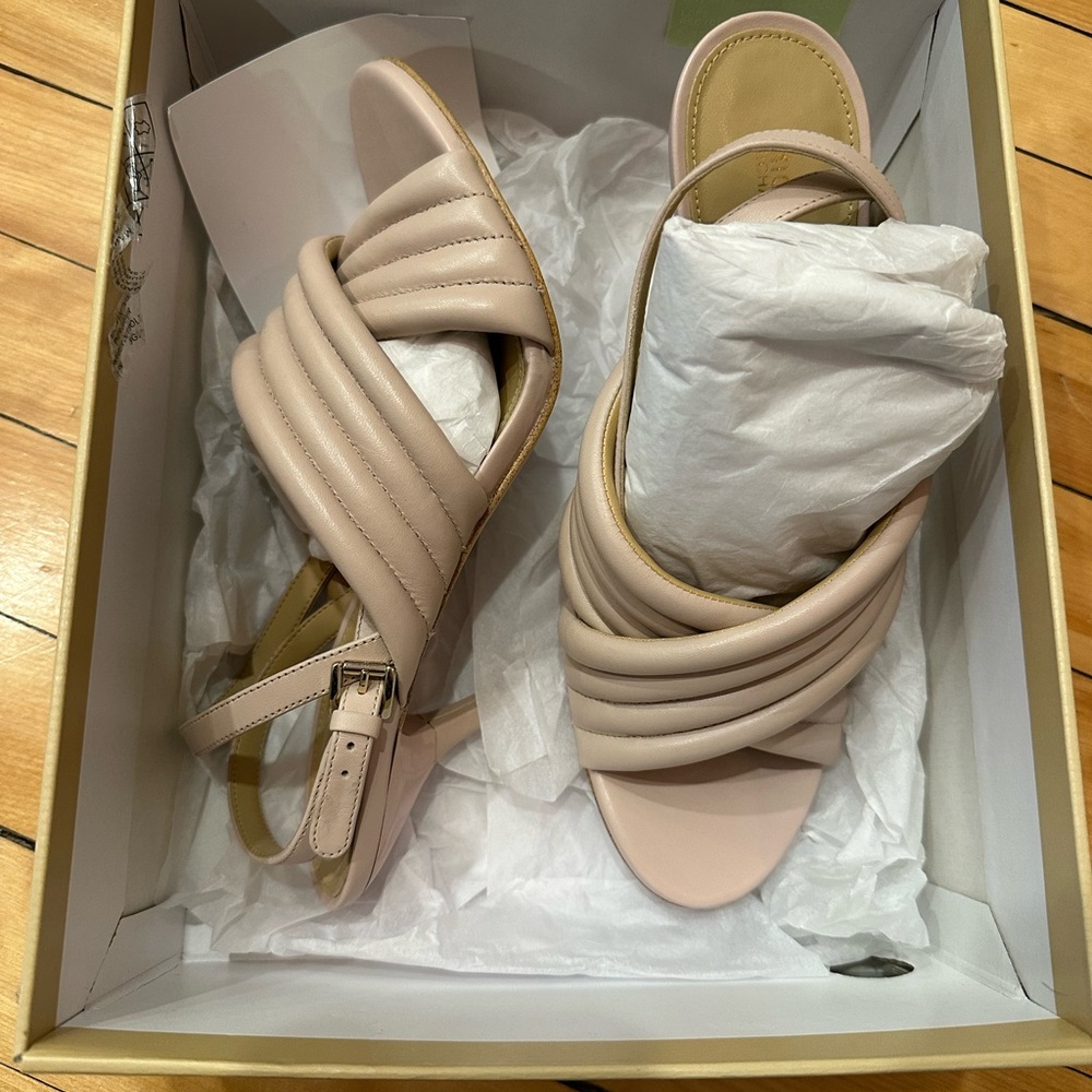 Michael Kors Blush Heeled Sandals